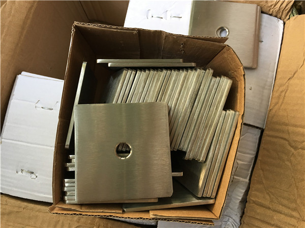 Arandela / sujetador de placa cuadrada de acero inoxidable super duplex s32205 (f60) personalizado